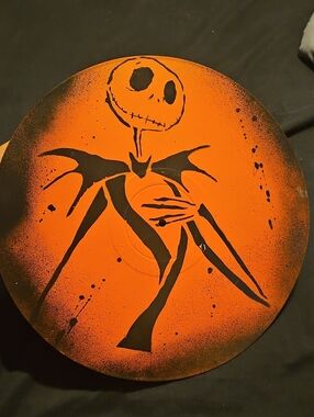 Nightmare Before Christmas Art Record Piece from Rainbow Alternative